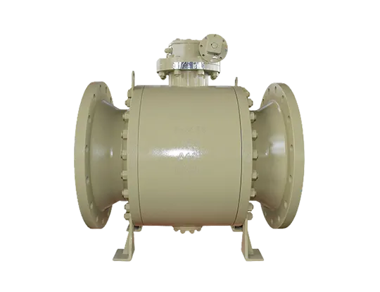 ຫຼຸດ Port Trunnion Mounted Ball Valve